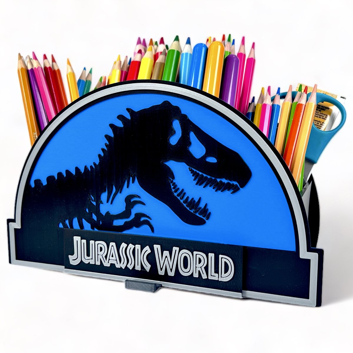 Kajawis, organizer na biurko w stylu Jurassic, dinozaur