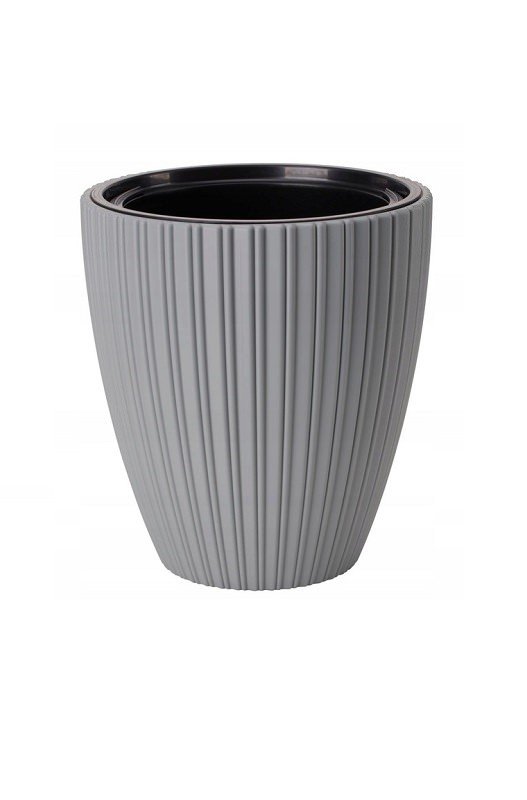 Doniczka Mika 40 platyna FORM-PLASTIC