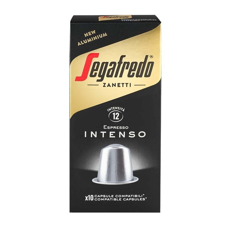 Kapsułki Segafredo Intenso 10 szt. aluminiowe kompatybilne z Nespresso®