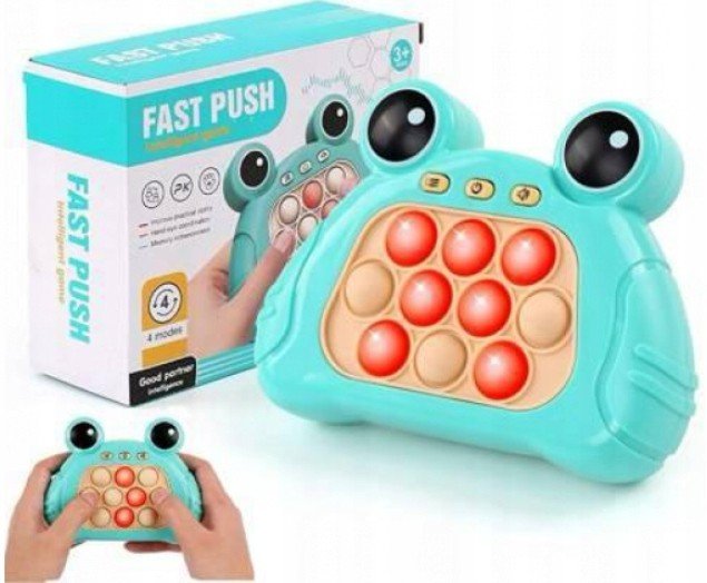 Gra POP IT bąbelkowa elektroniczna gra zręcznościowa dla dzieci