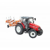 Britains Massey Ferguson kultywator 43335 Tomy