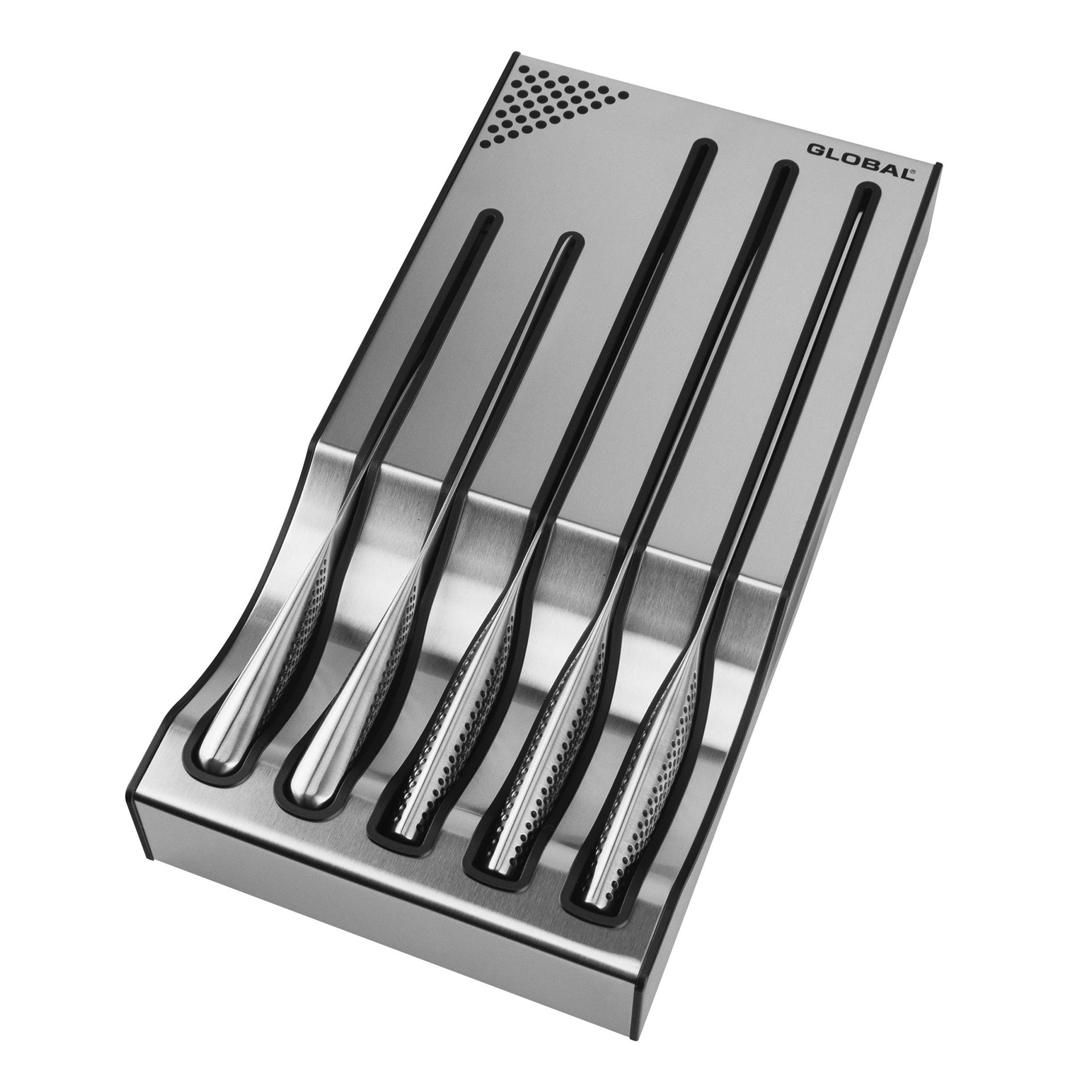 Zestaw 5 noży z bazą Global Dock Set B