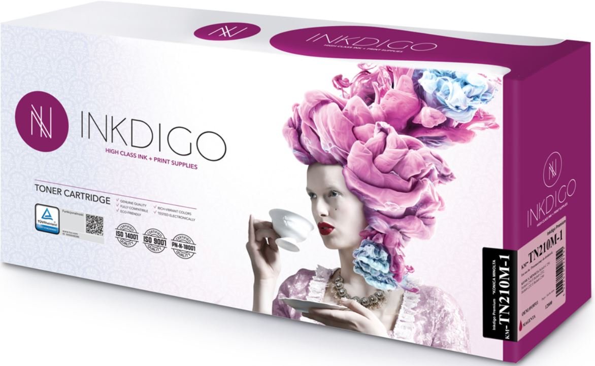 Inkdigo Toner INKDIGO do MINOLTA TN 210 Magenta