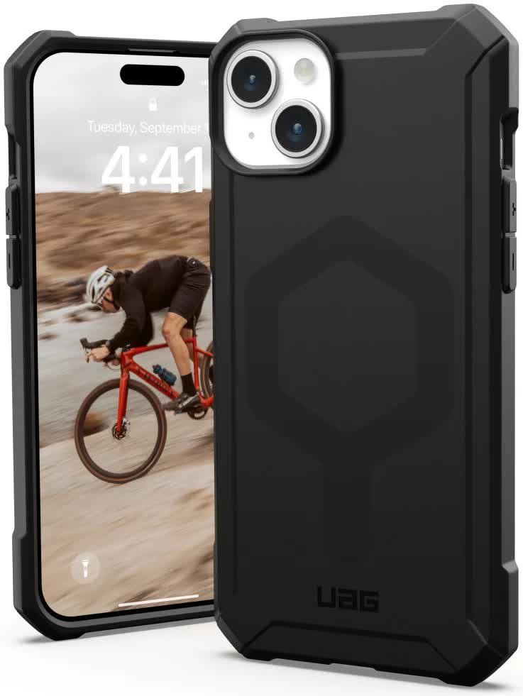 Etui UAG Essential Armor Magsafe do Apple iPhone 15 Plus Czarny