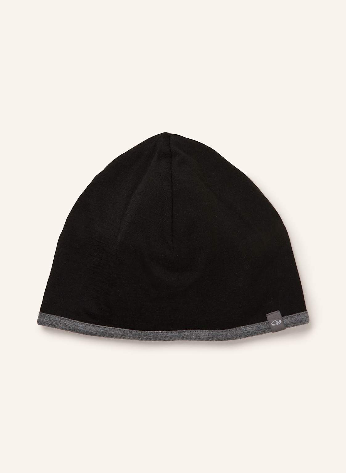 Icebreaker Czapka Wielofunkcyjna Pocket Z Wełny Merino schwarz