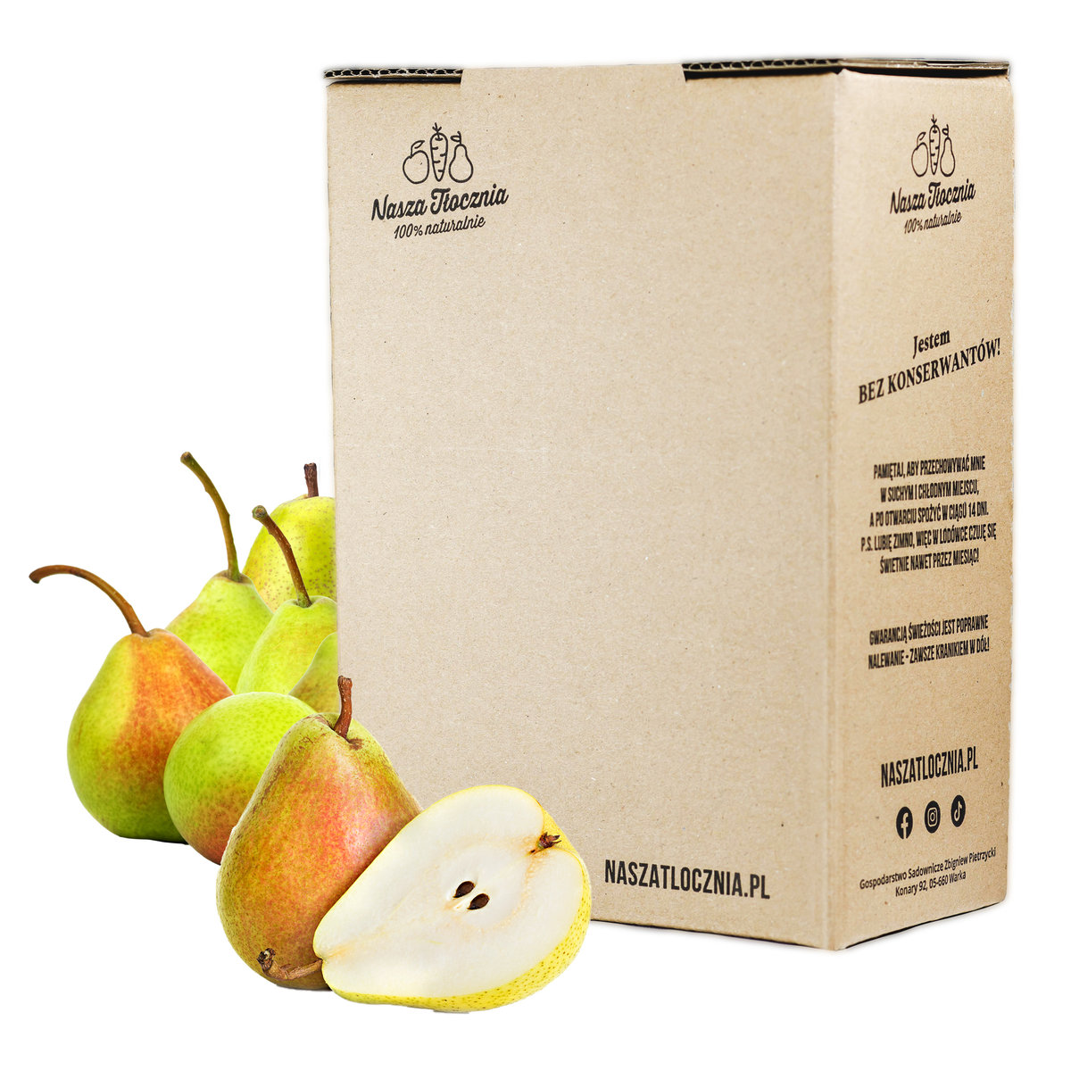 Sok Tłoczony z Gruszki 3L Gruszka Nasza Tłocznia