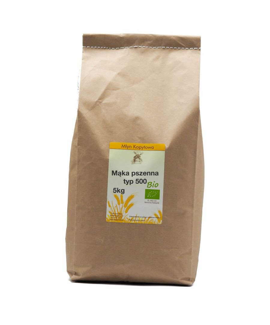 Mąka pszenna typ 500 ekologiczna 5 kg MŁYN KOPYTOWA