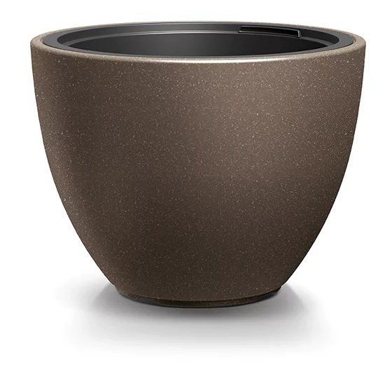 Doniczka Heos ECO Wood DBHEM300W ECO kawa Prosperplast