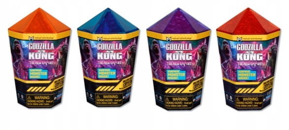 GODZILLA x KONG Kryształ Ziemi z potworem Figurka Niespodzianka 5cm 1szt.