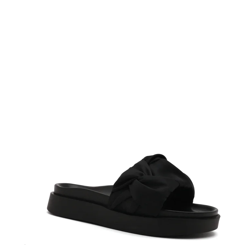 INUIKII Klapki FJORD FLOWER | z dodatkiem skóry