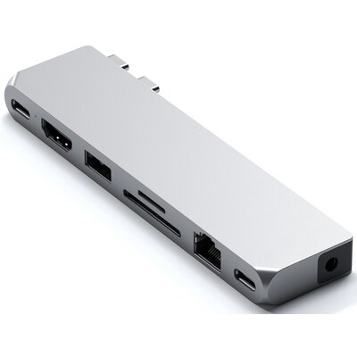 Satechi Pro Hub Max Adapter Do Macbook M1 Pro Max Srebrny