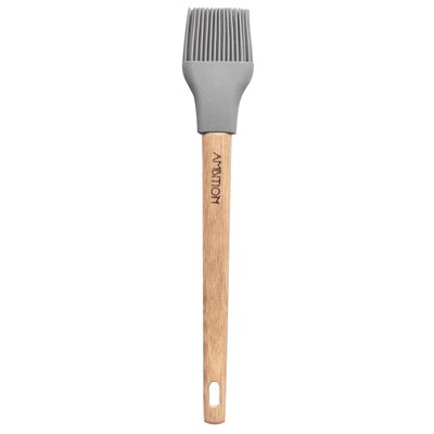 Ambition NORDIC PĘDZELEK SILIKONOWY 29 CM Z BAMBUSOWĄ RĄCZKĄ SKANDYNAWSKI STYL 96764 96764