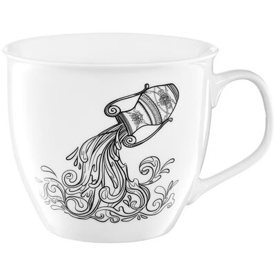 Porcelanowy Kubek Wodnik 550 Ml Zodiac Ambition