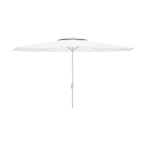 Marbien Parasol Biały Poliester Stal Ø 300 cm