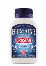 Crastan Effervescente, Preparat Na Trawienie Z Sokiem Cytrynowym, 25 Tab.