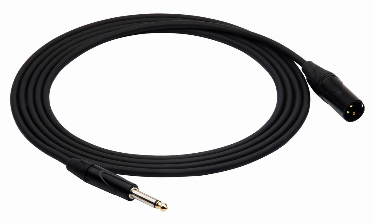 Kabel audio Red's Music MC1304 jack mono xlr m 40 cm