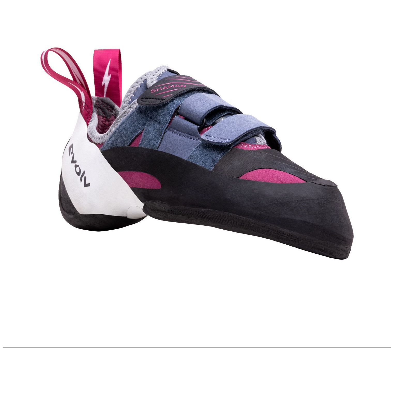 Damskie buty wspinaczkowe Evolv Shaman LV Rozmiar butów (UE): 39,5 / Kolor: czerwony/niebieski