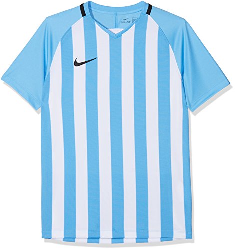 Nike trykot dzieci Striped Division III SS, niebieski, l 894102-412