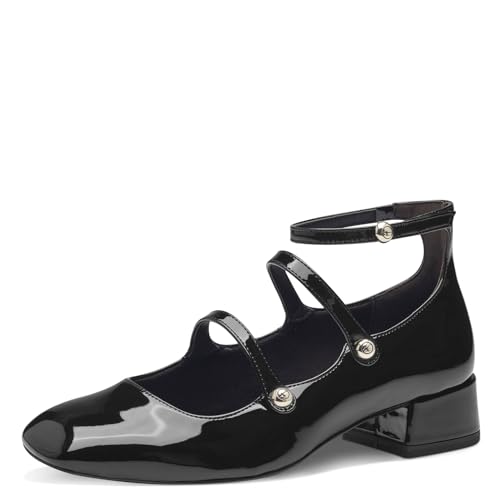 Tamaris Damskie czółenka 1-22308-42, czarne, rozmiar 37 EU, czarny, 37 eu