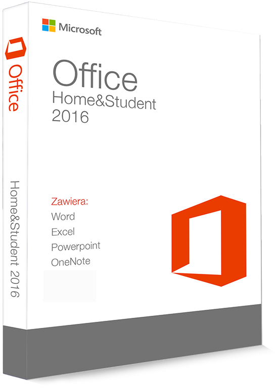 Microsoft Office 2016 Home & Student 32/64 Bit - klucz produktu (Key)