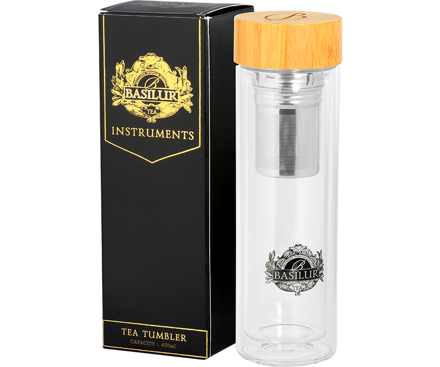 Tea Tumbler - szklany zaparzacz - 450 ml