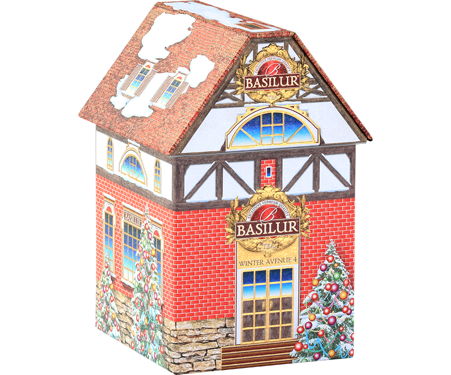 Basilur WINTER AVENUE 04 herbata czarna karmel BOP1 - puszka 100 g