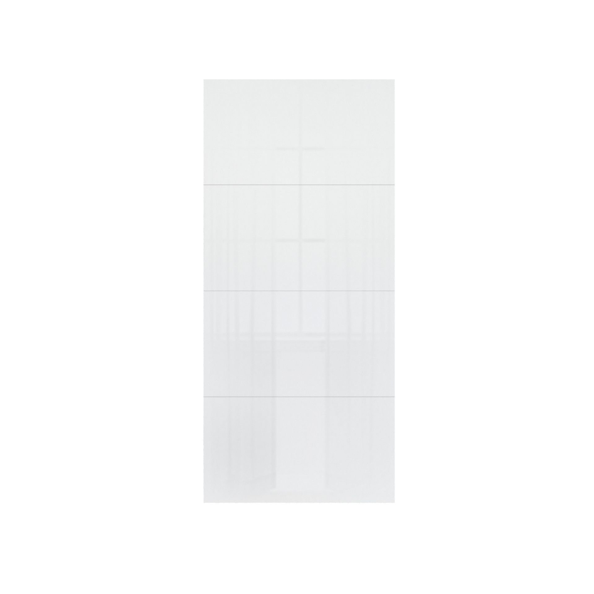 Zestaw 4 Frontów Przesuwnych Vesti Typ 23 Do Szaf 180/270/360 Cm Biały Wysoki Połysk 5003028/Bpl