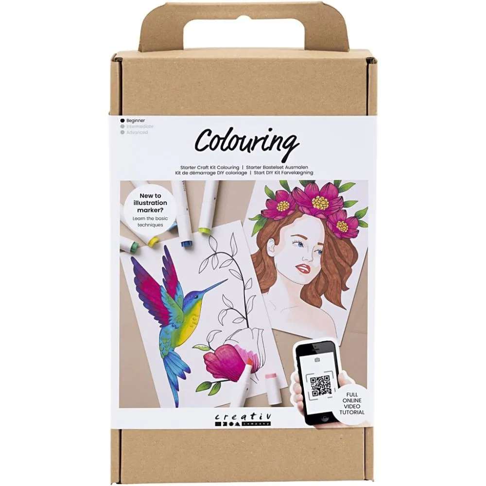 Zestaw do kolorowania Diy Kit Coloring Drawing Brush (5712854632874)