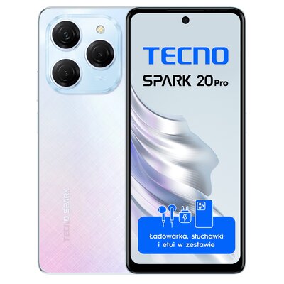 TECNO Spark 20 Pro 8/256GB Frosty Ivory Wielokolorowy