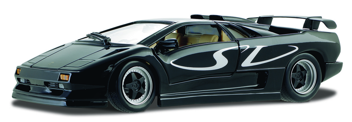 Maisto, model kolekcjonerski Lamborghini Diablo Sv Czarny 1/18