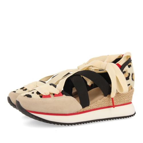 GIOSEPPO Rowlett, Trampki Damskie, Leopard, 38 EU