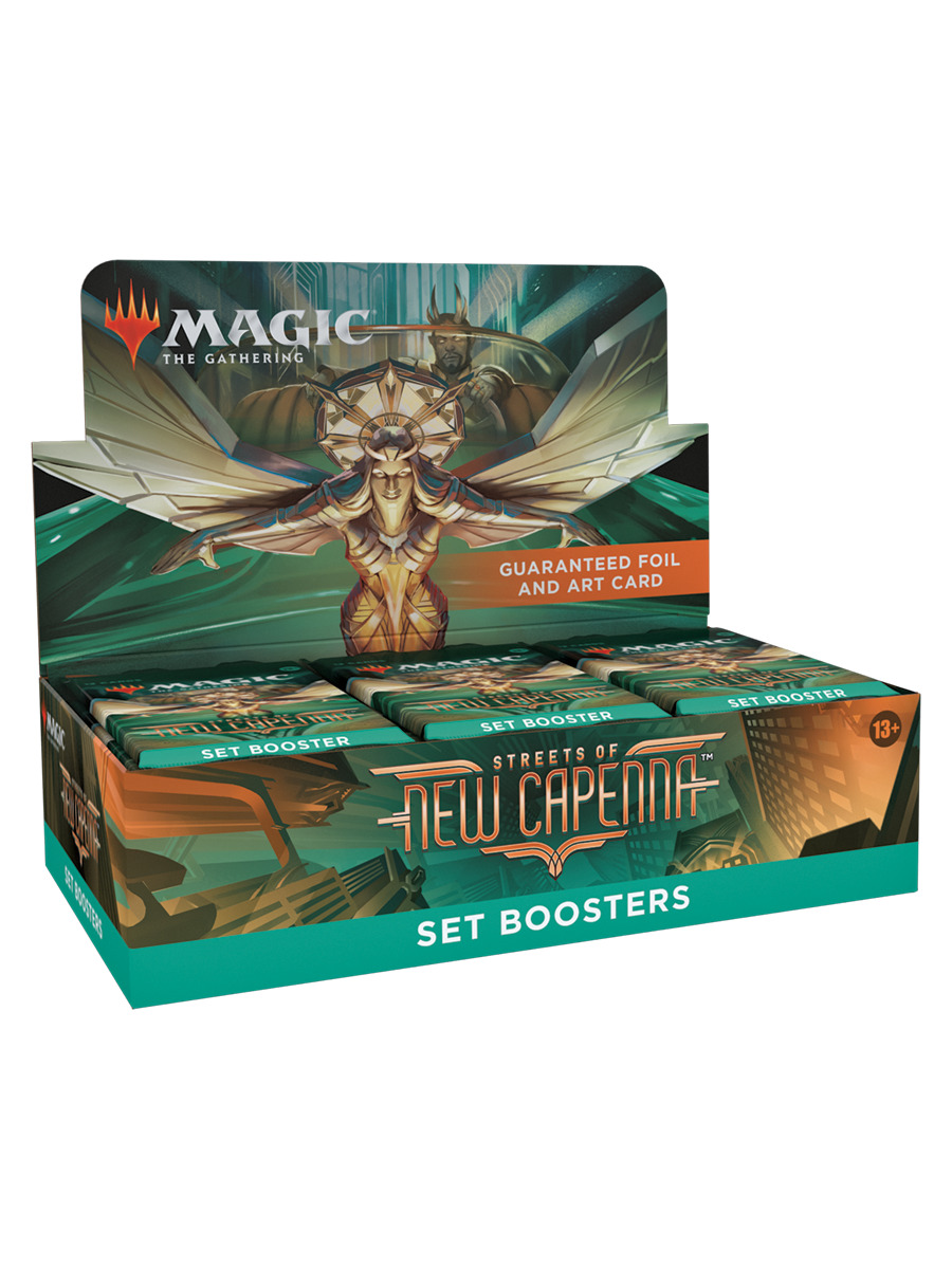 Magic: The Gathering gra karciana New Capenna - Set Booster Box (30 Boosterów)