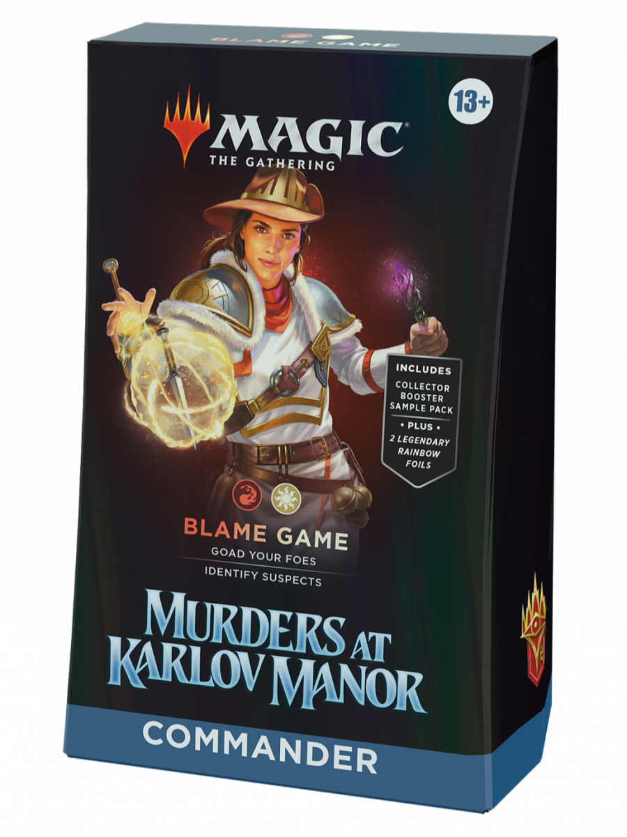 Gra karciana Magic: The Gathering Murders at Karlov Manor - Blame Game Commander Deck