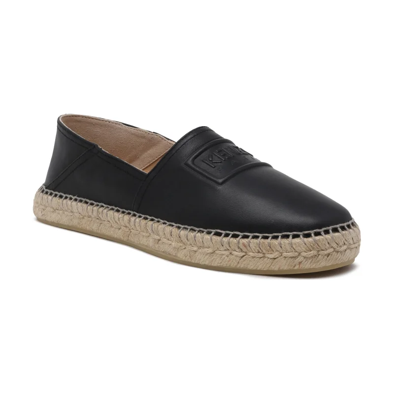 Kenzo Skórzane espadryle