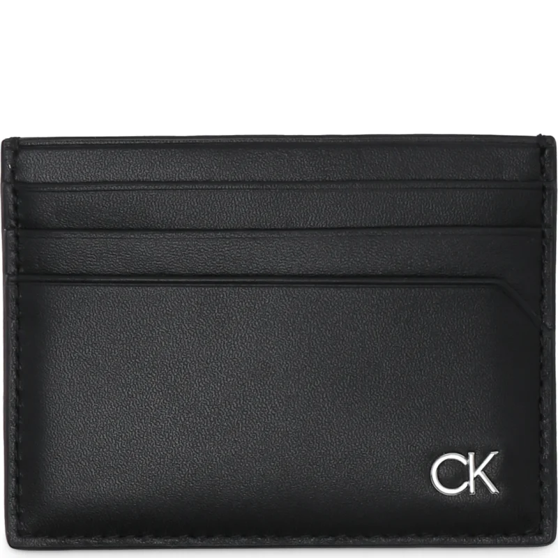 Calvin Klein Skórzane etui na karty