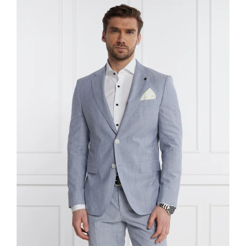 BOSS Marynarka H-Hutson-233 | Slim Fit | z dodatkiem wełny