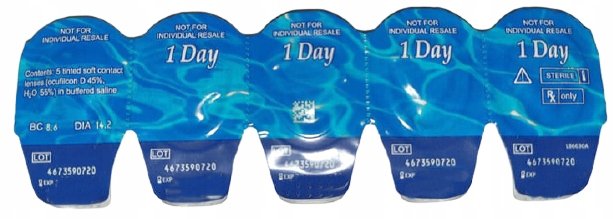 Other, Comfort Fit 1Day, Jednodniowe soczewki 1Day -2,25, 5 szt.