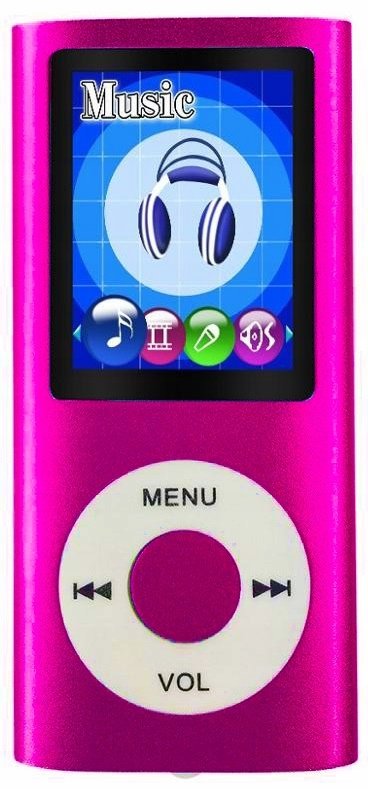 Odtwarzacz MP4 T838 8GB radio głośnik MP3 róż