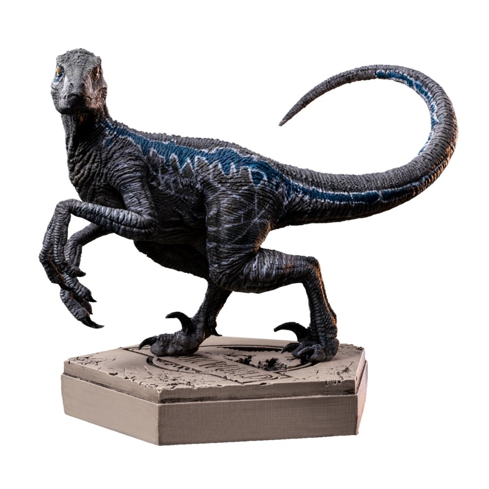 Iron Studios Jurassic World - Velociraptor Blue B Icons statuetka