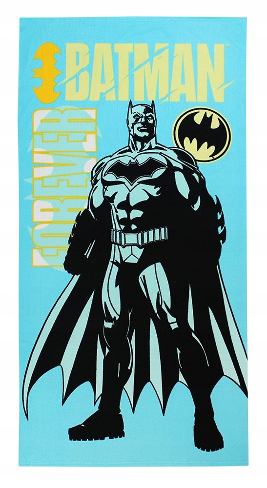 BATMAN DC DUŻY RĘCZNIK KĄPIELOWY PLAŻOWY DLA DZIECKA NA BASEN 70X140