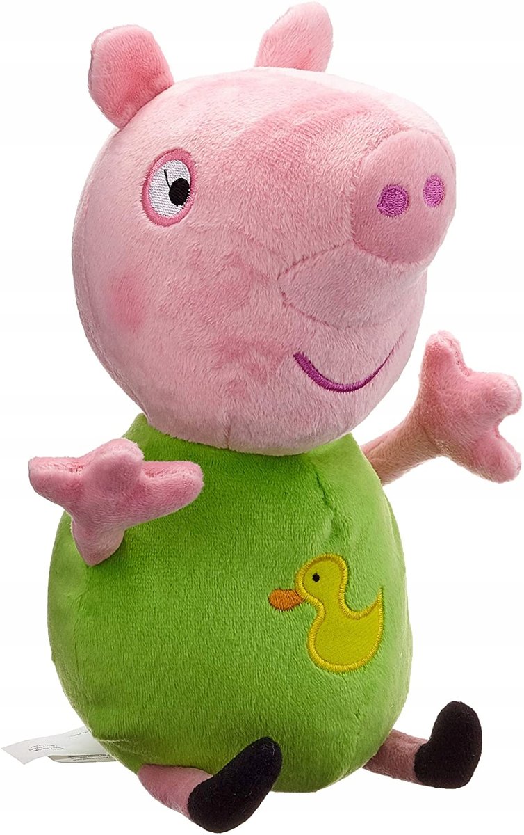 ŚWINKA PEPPA GEORGE MASKOTKA PLUSZAK 28cm JAZWARES