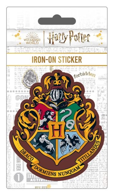 Naprasowanka Harry Potter Colourful Crest Hogwarts Naszywki na ubrania