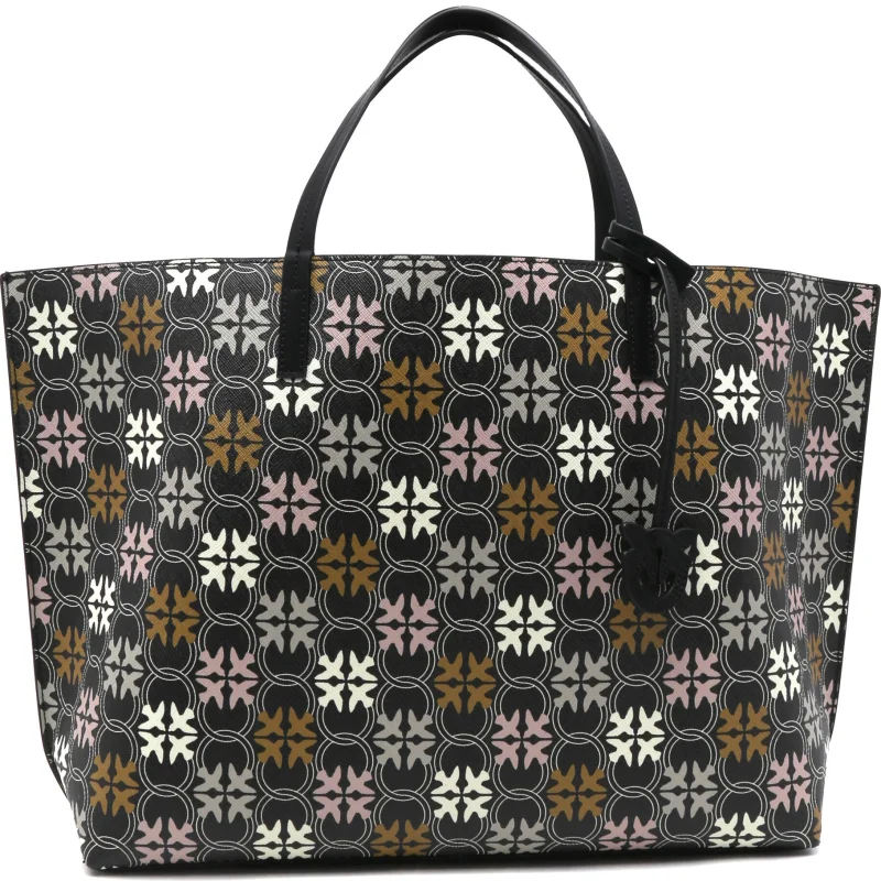 Pinko Skórzana shopperka CARRIE