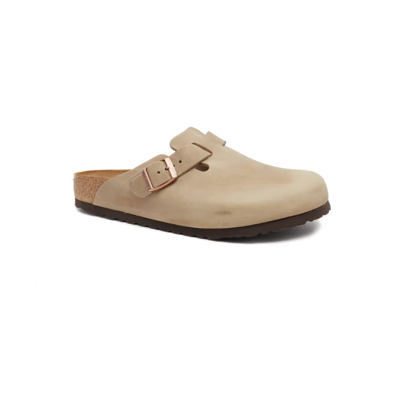 Birkenstock Mule Boston zamsz regular fit
