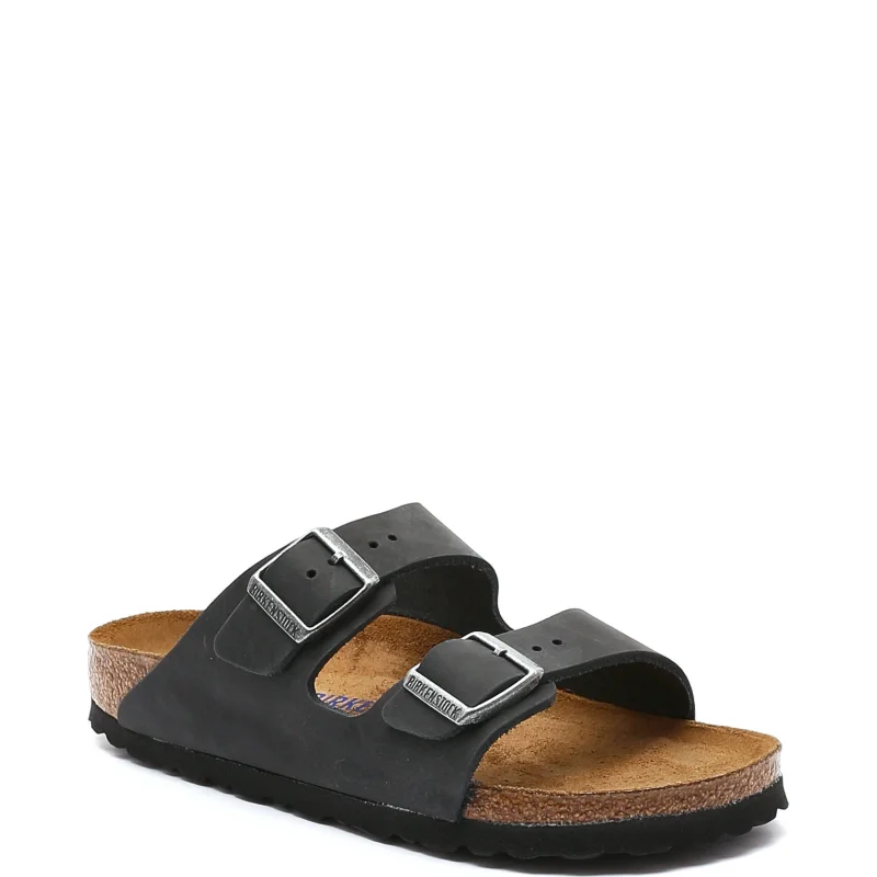 Birkenstock Skórzane klapki arizona bs