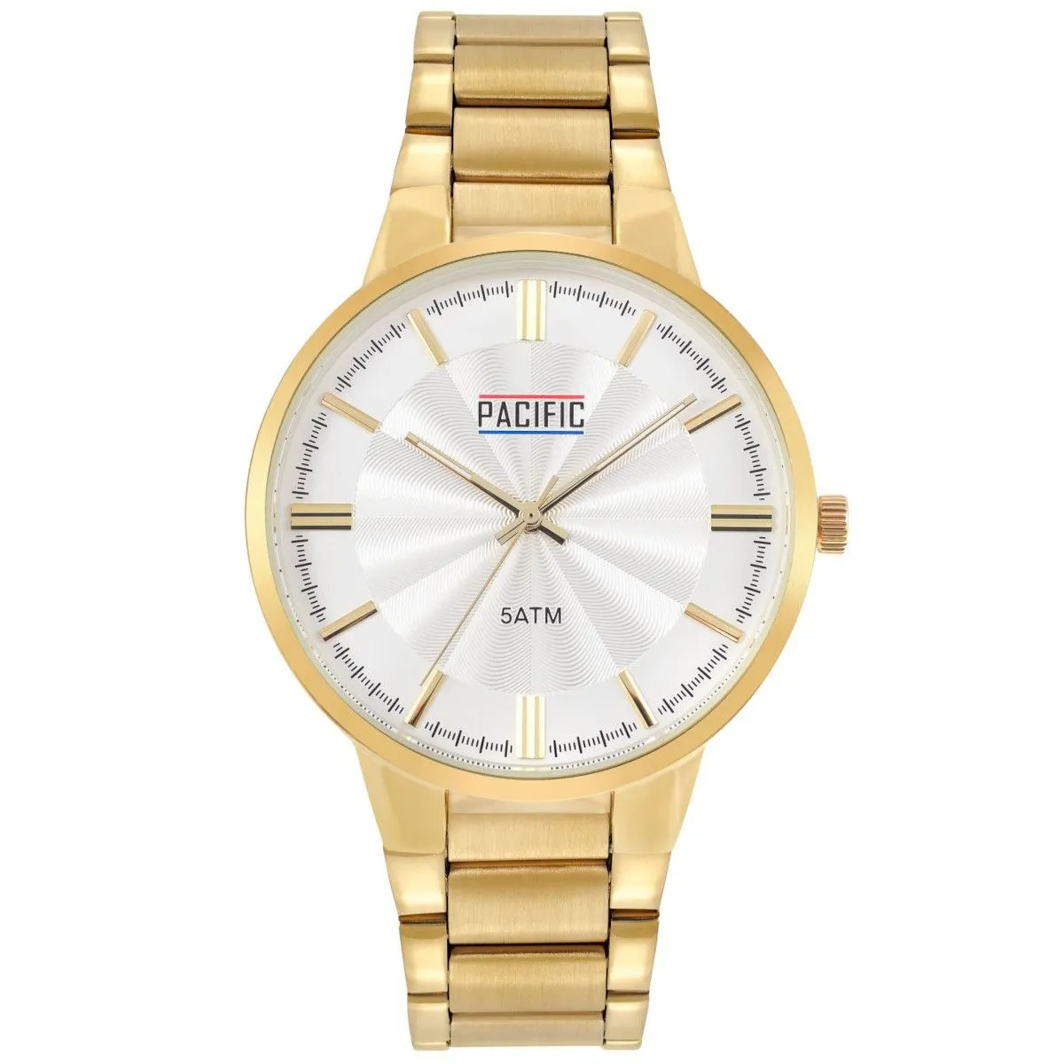 Złoty męski zegarek z bransoleta PACIFICX0060-04