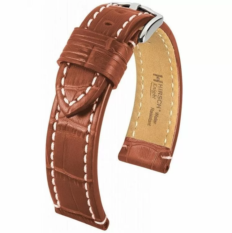 Jasnobrązowy pasek Skórzany 24 mm HIRSCH Knight NQR 10902870-2-24  | OFICJALNY SKLEP |  • Zapłać później PayPo • GRATIS WYSYŁKA ZWROT DO 365DNI