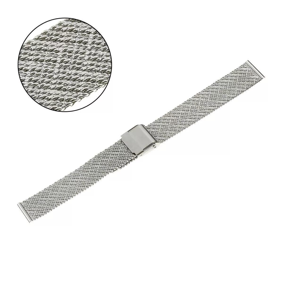 Bransoletka do zegarka srebrna Pacific HQ FASON ROMB - 12  | OFICJALNY SKLEP | RATY 0% • Zapłać później PayPo • GRATIS WYSYŁKA ZWROT DO 365DNI