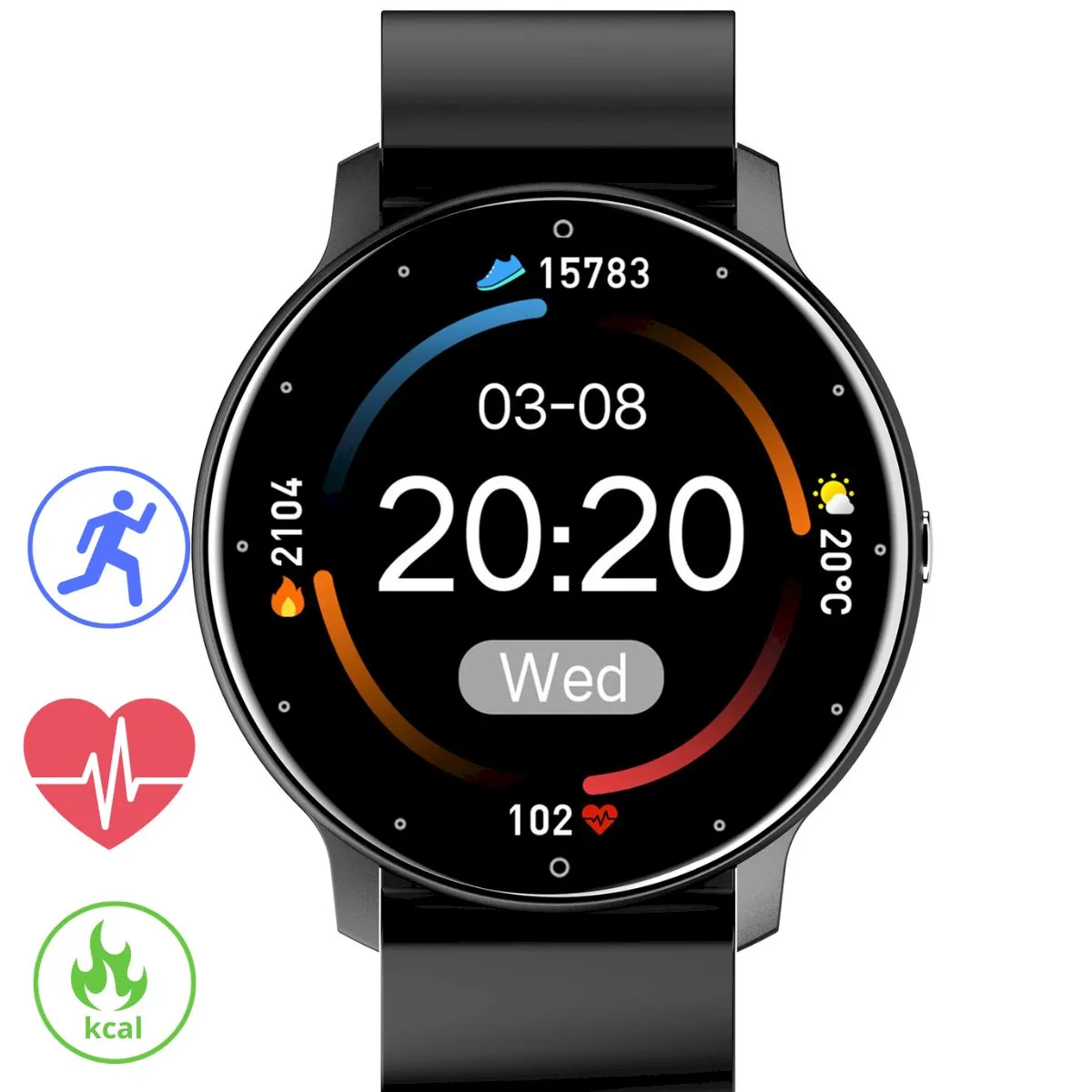 Zdjęcia - Smartwatche Gravity Smartwatch Damski  GT1-3 