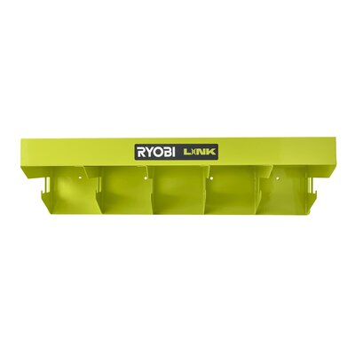 Ryobi Metalowa półka z wieszakami na elektronarzędzia, udźwig do 22,7 kg element systemu RYOBI LINK | RSLW402
